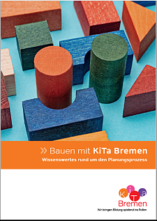 Titel der Broschüre Bauen mit KiTa Bremen