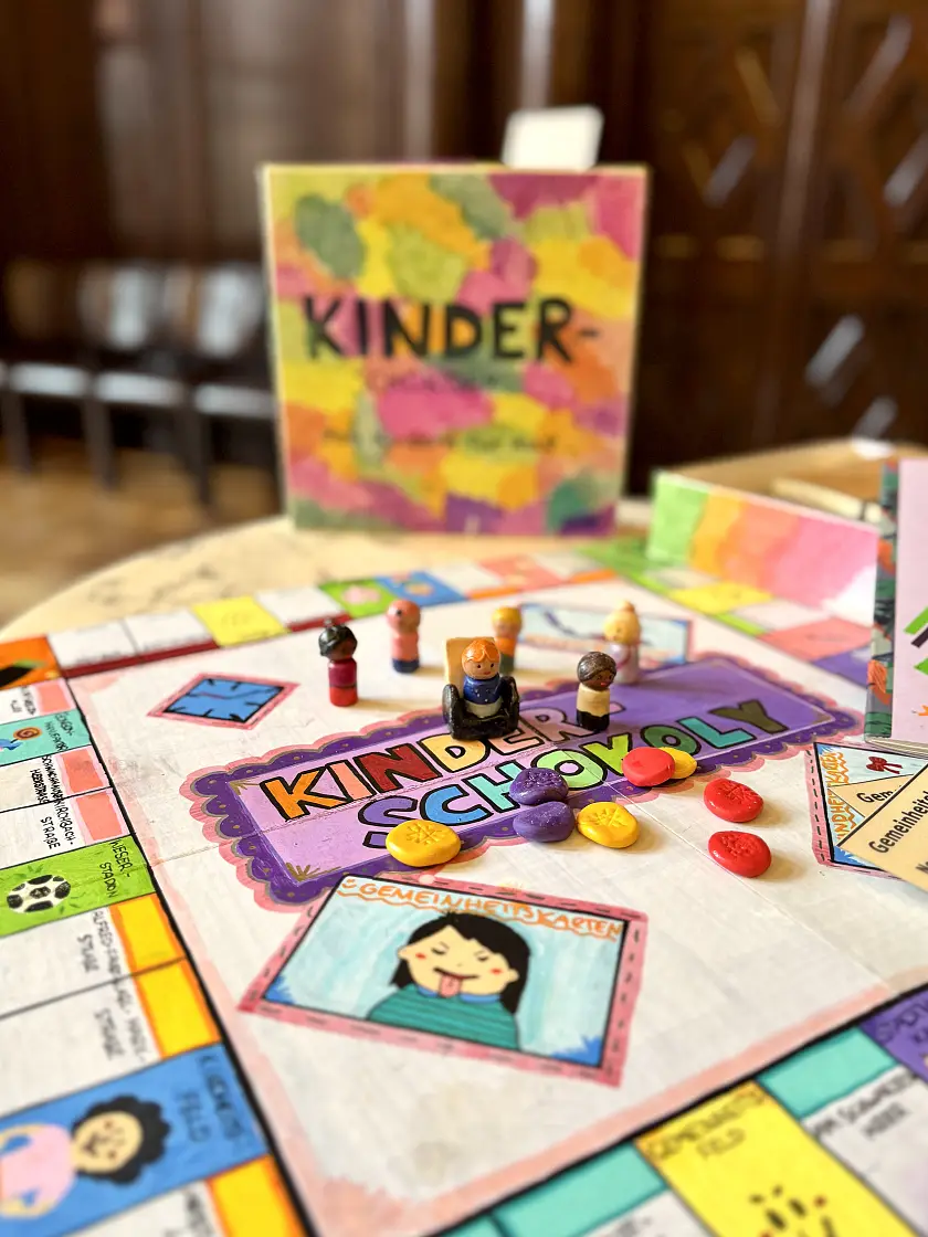 Das Brettspiel Kinder-Schokoly