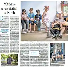 Eine Abbildung des Berichts aus dem Weser-Kurier 