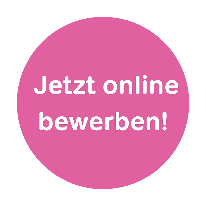 Kreis in Pink: Jetzt online Bewerben! 