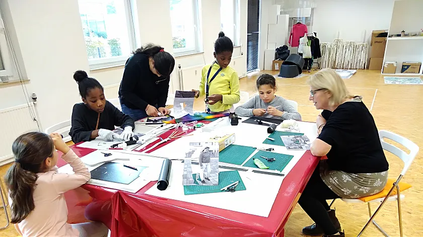 Kreatives im Kinder- und Familienzentrum Pfälzer Weg während der Herbstferien 2019 