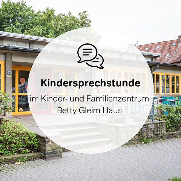 Kindersprechstunde im Betty-Gleim-Haus