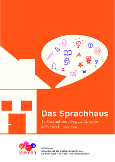 Titelseite der Broschüre Sprachhaus