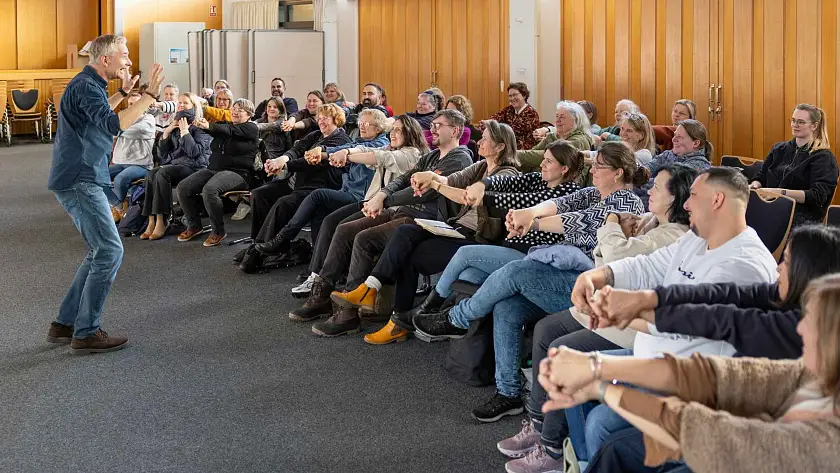 Rückblick Vortragsveranstaltung mit Felix Gaudo: Humor als Grundlage für Lernfreude und Potenzialentfaltung