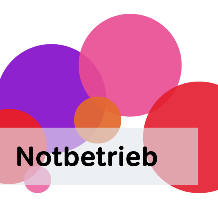 Newsletter: Notbetrieb 