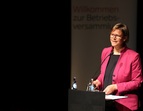 Betriebsversammlung 2022 - Bericht der Geschäftsführung, Petra Zschüntzsch 