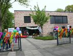 10 Jahre August-Bebel-Allee Jubiläumsfeier Eingang