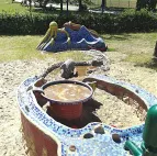 Erweiterter Wasserspielplatz im Spielhaus-Treff Pfälzer Weg