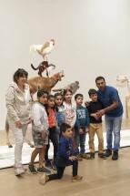 Besuch in der Kunsthalle Bremen. 