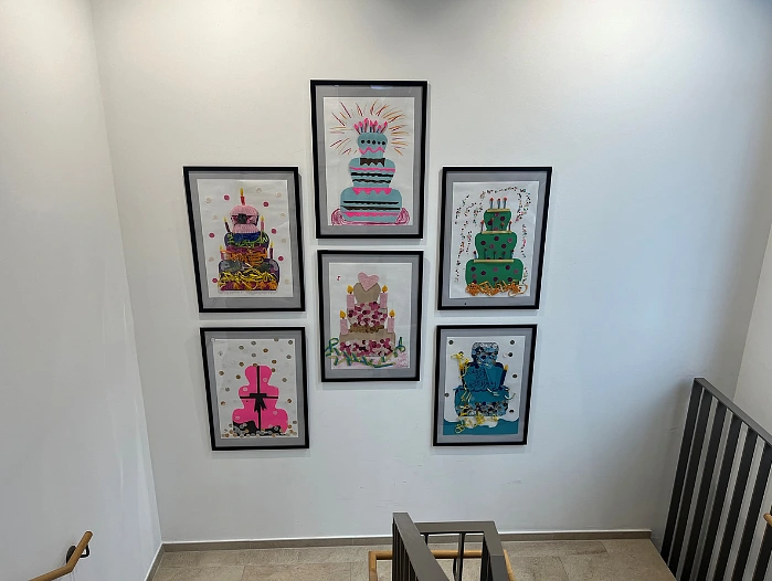 Kinderkunstwerke zum Neujahrsempfang 2024 - Impressionen4