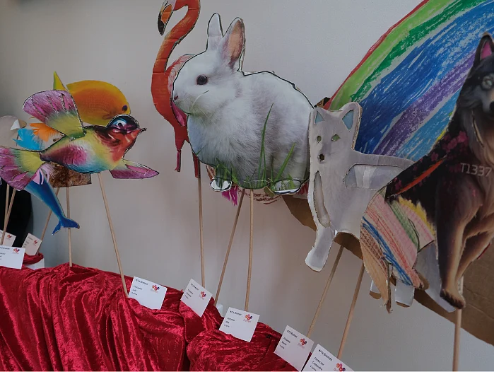 Kinderkunstwerke zum Neujahrsempfang 2024 - Impressionen5