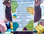 Plakat mit Kinderzimmerregeln