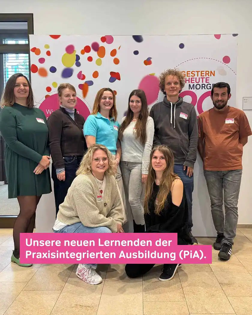 Auszubildende der Praxisintegrierten Ausbildung 