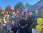 Impulswoche: Highlight - Familien lassen Luftballons steigen