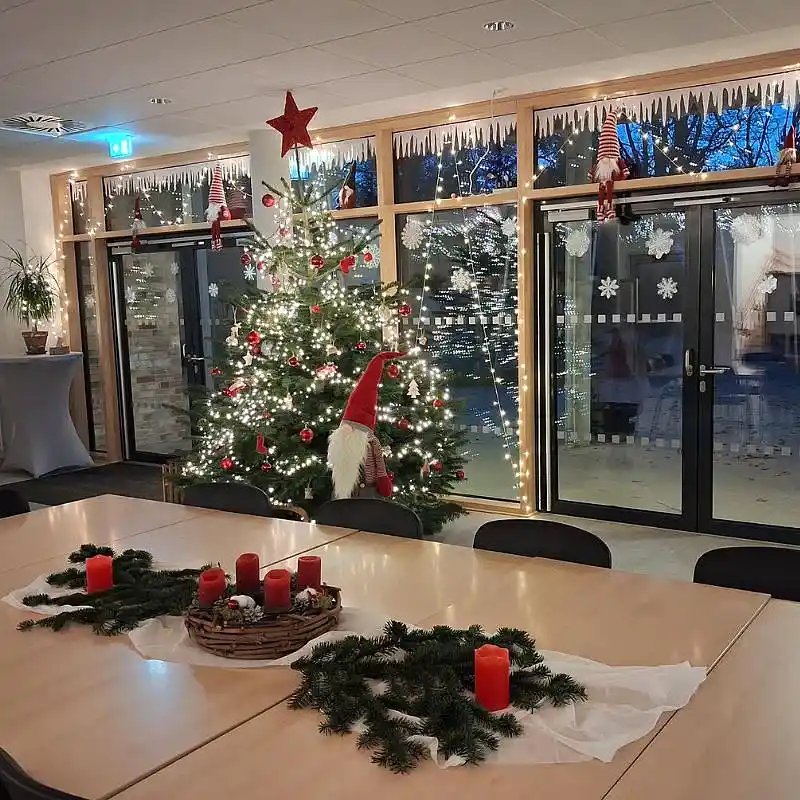 Lichterglanz im Kinder- und Familienzentrum August-Bebel-Straße