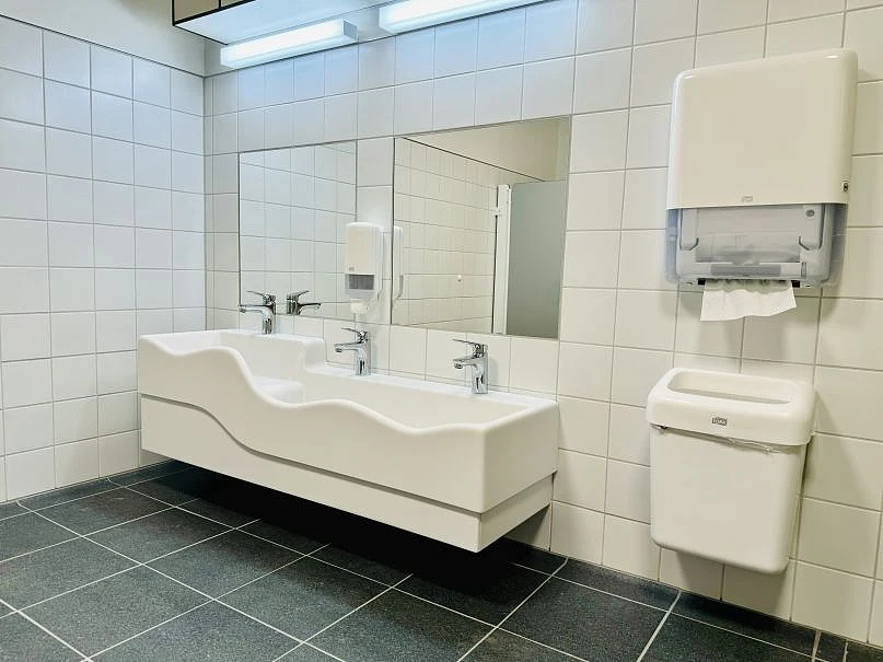 Kinder- und Familienzentrum Burgdamm: Badezimmer