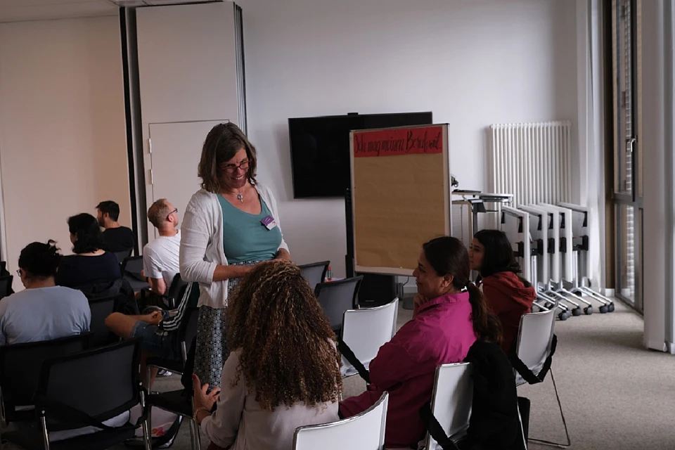 Begr&uuml;&szlig;ung neuer Mitarbeitender 2022: Impression von der Veranstaltung