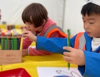 Workshop 1: KuFZ Hohwisch - Kinder lernen Moleküle beim Malen kennen 