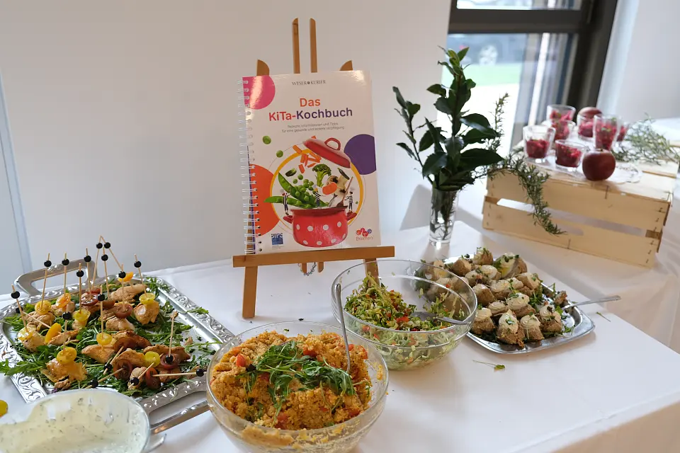 Das Buffet beim Neujahrsempfang 2020