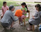 Kinder des KuFZ Flintacker schicken Bella Ball auf Reisen (2)