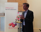 Grußwort von Wolfgang Bahlmann, Geschäftsführer KiTa Bremen.
