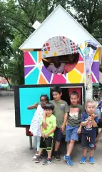 Zu sehen sind Kinder, die am Projekt teilgenommen haben 