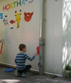 Regenbogen im Kinder- und Familienzentrum Dresdener Straße (1)