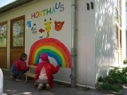 Regenbogen im Kinder- und Familienzentrum Dresdener Straße (3)