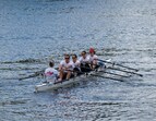 KiTa Bremen Boot beim Wettrennen auf dem Wasser