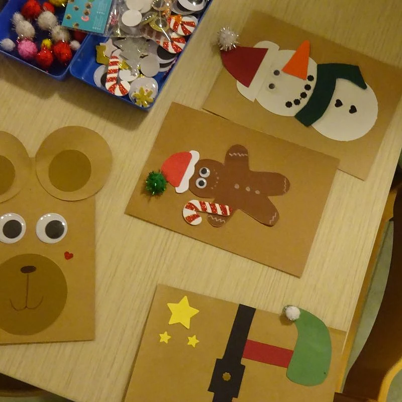 Bastelspaß im Kinder- und Familienzentrum Flintacker 