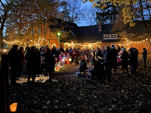 Lichterfest aus dem Kinder- und Familienzentrum Hammersbeck 