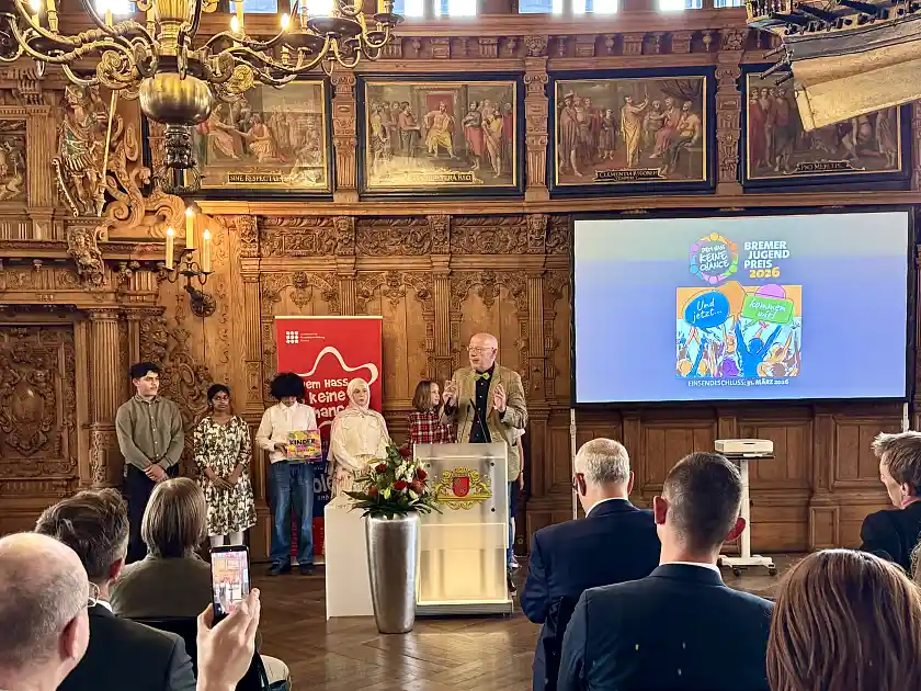 Preisverleihung beim Bremer Jugendpreis 2026