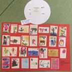 Alphabet selbst gemalt