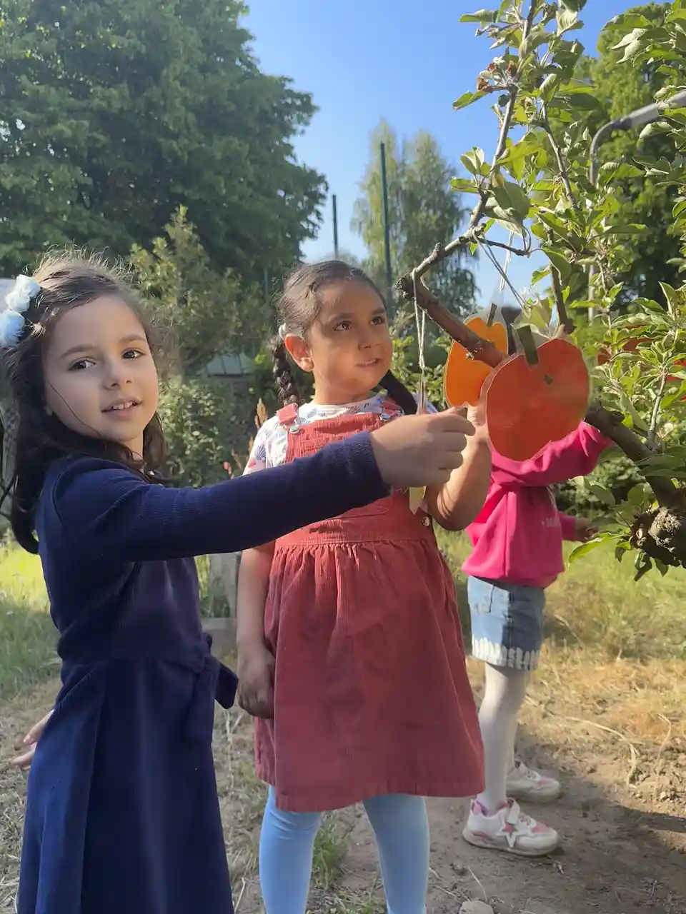 Impressionen von der Wunschbaum-Pflanzung im KuFZ Wasserturm