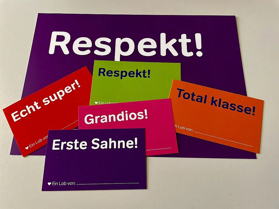 Gro&szlig;es Lob und kleine Lobk&auml;rtchen