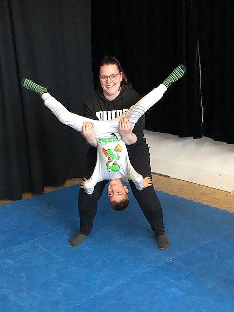 Zirkusnachmittag | Zirkus&uuml;bung