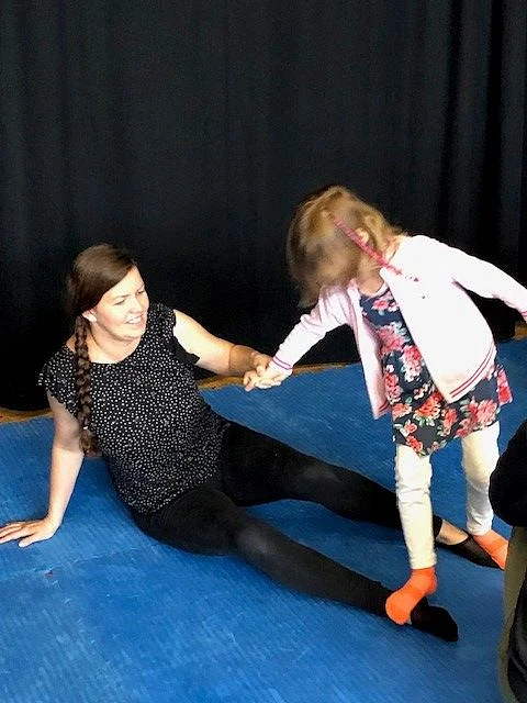 Bach&uuml;berquerung Mitmachgeschichte