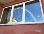 Regenbogen im Kinder- und Familienzentrum Löwenzahn