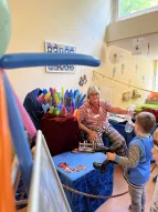 Jubiläum Graubündener Straße: Luftballontiere