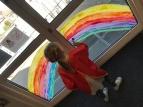 Regenbogen im Kinder- und Familienzentrum Mahndorf