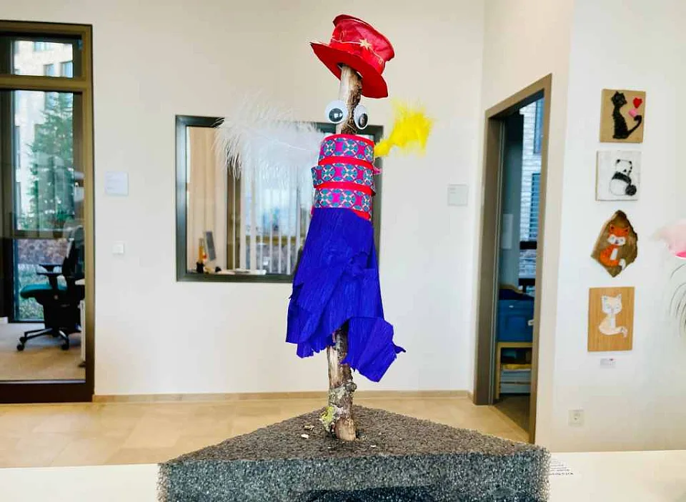 Neujahrsempfang 2023 KiTa Bremen | Kinderkunst Wald