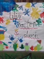 Gruß aus dem Kinder- und Familienzentrum Neustadtswall