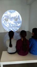 Ausflug des Kinder- und Familienzentrums Pfälzer Weg in das Museum Weserburg