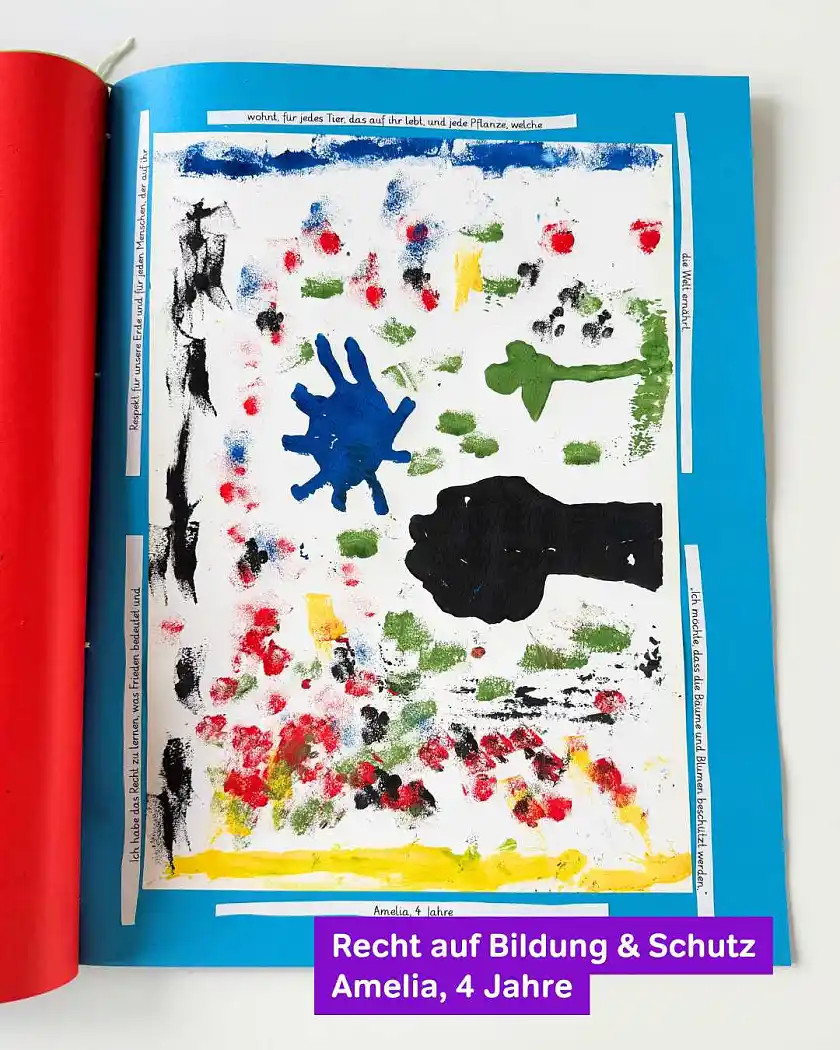 Recht auf Bildung & Schutz | Amelia 4 Jahre