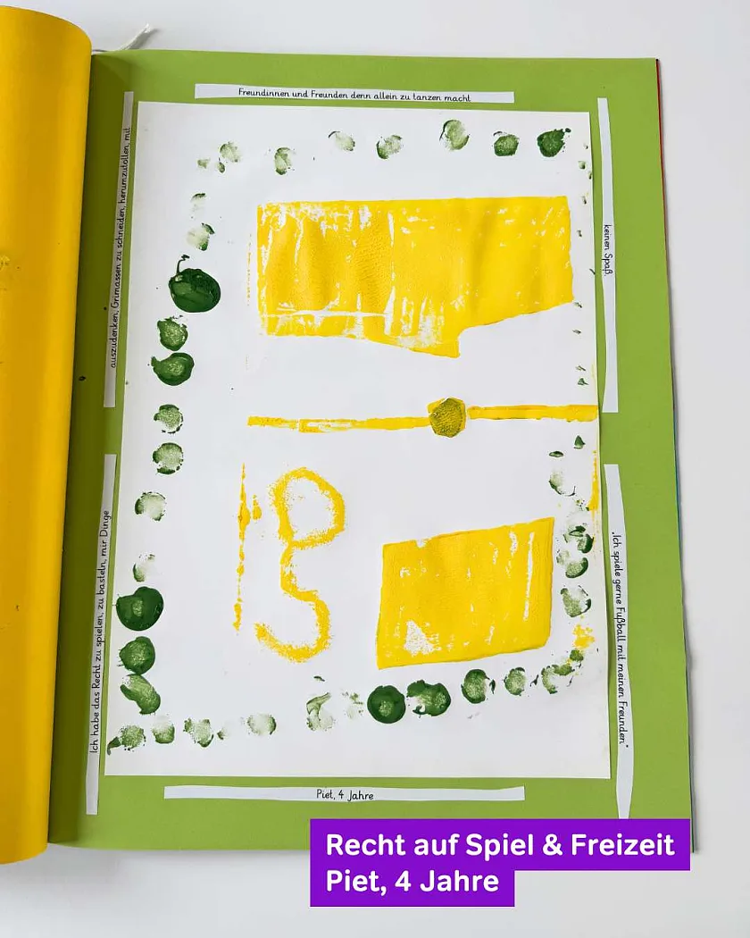 Recht auf Spiel & Freizeit | Piet 4 Jahre