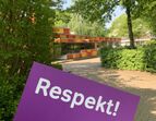 Lila Respekt-Karte: Ein großes Lob au der KiTa Bremen Zentrale