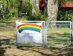 Regenbogen im Kinder- und Familienzentrum Schwedenhaus
