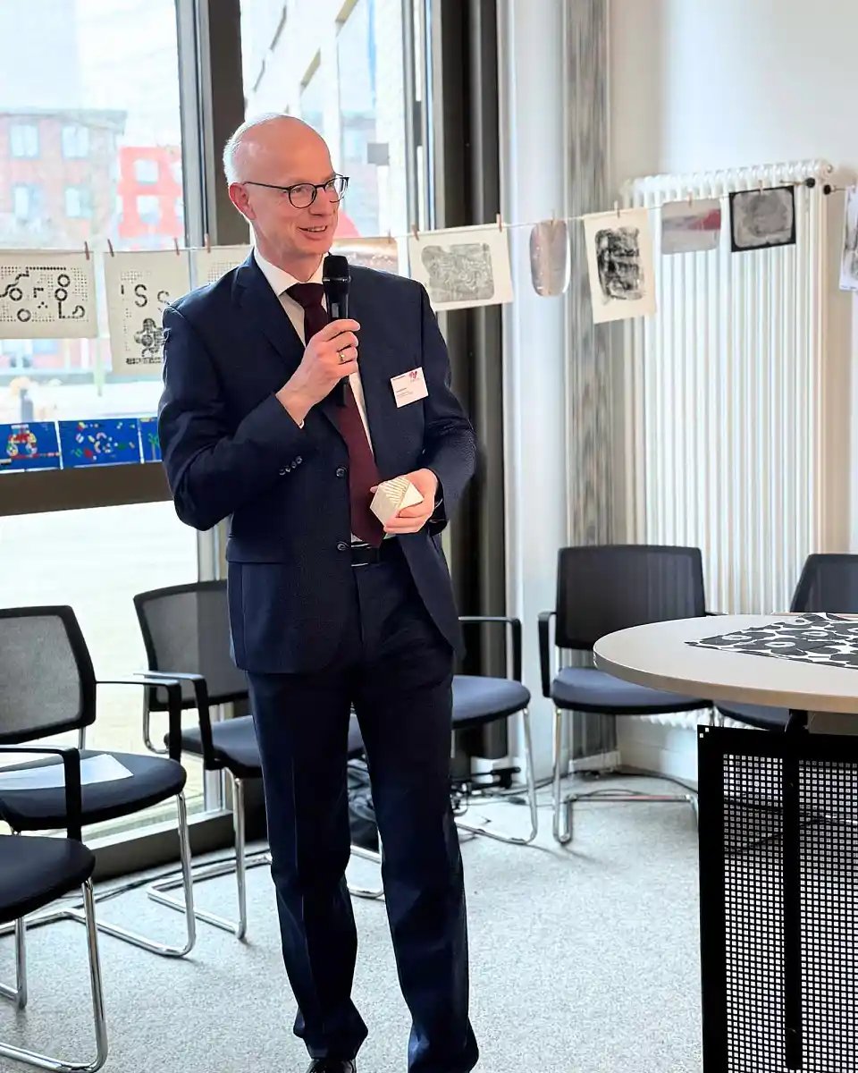 Neujahrsempfang 2025 |  Uwe Kathmann mit Sonne