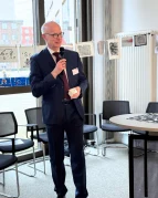 Neujahrsempfang 2025 |  Uwe Kathmann mit Sonne