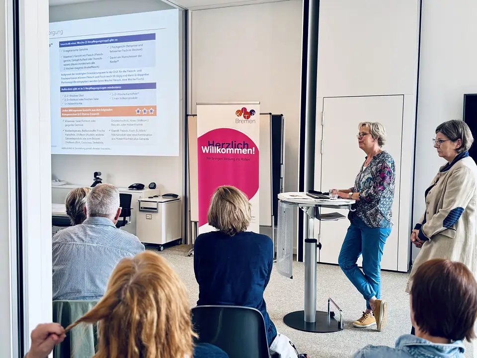 K&uuml;chenleiter:innen-Treffen: Vorstellung des neuen Ern&auml;hrungskonzeptes durch das BIPS